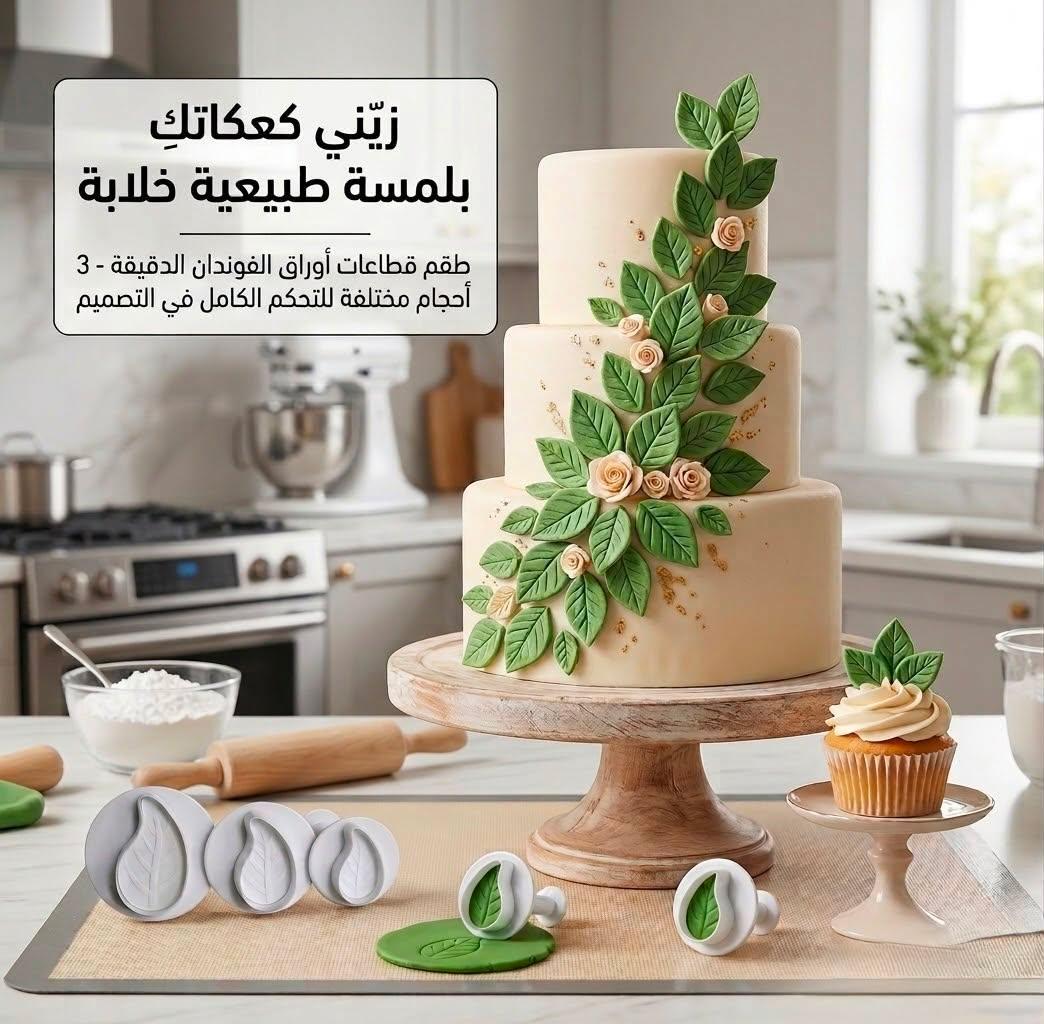 قطاعه ورق شجر مايل 3ق